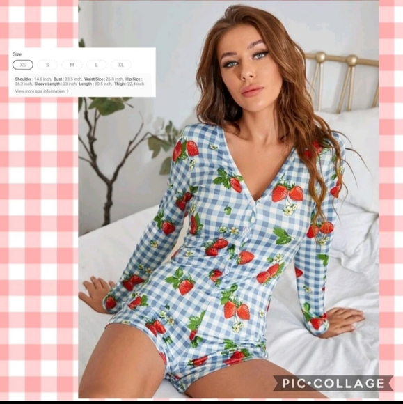 XS Pajama romper - Picture 8 of 11